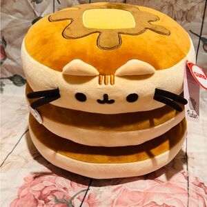 New Pusheen Big Pancake Squisheen Plush Claire's Exclusive Gund New with Tags